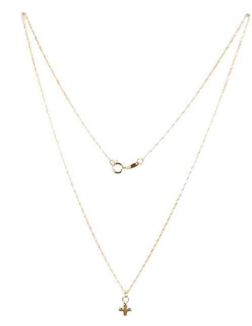 Dije de cruz Casal de oro amarillo 14 k