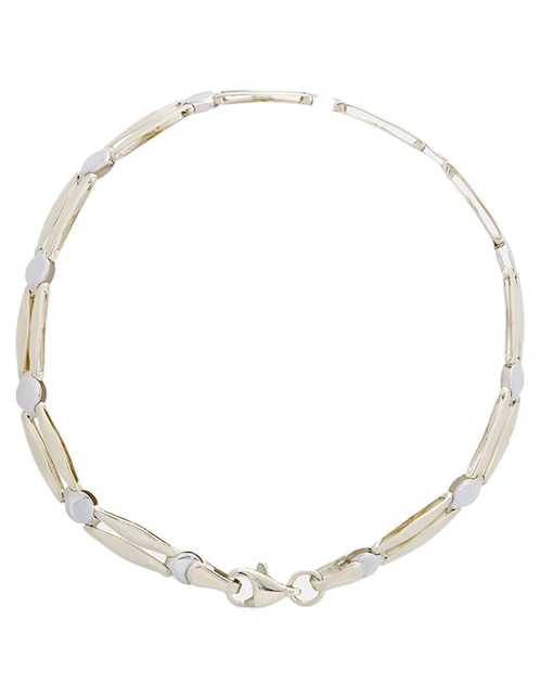 Pulsera Sini de oro amarillo 14 k con acabado esmaltado