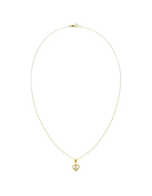 Collar de oro amarillo 14 K 1