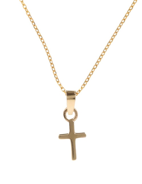 Dije de cruz Casal de oro amarillo 14 K