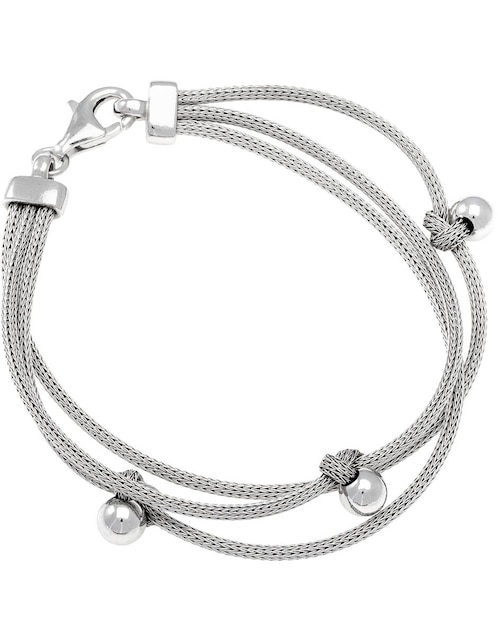 Pulsera Silvex Spa de plata P 925 con acabado pulido