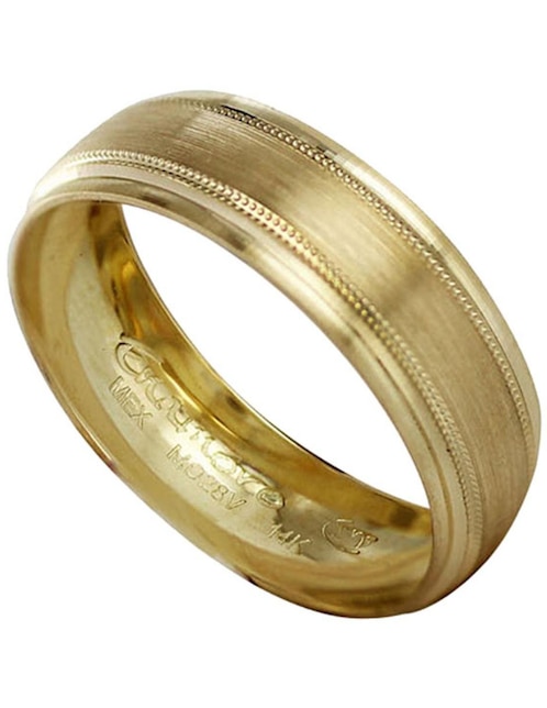 Argolla de oro 14 k 1