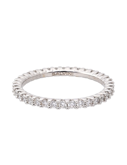Anillo Salvini 18 k de oro diamante pavé