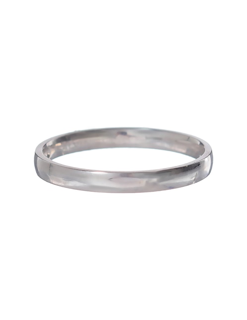 Argolla de oro blanco 18 k 1
