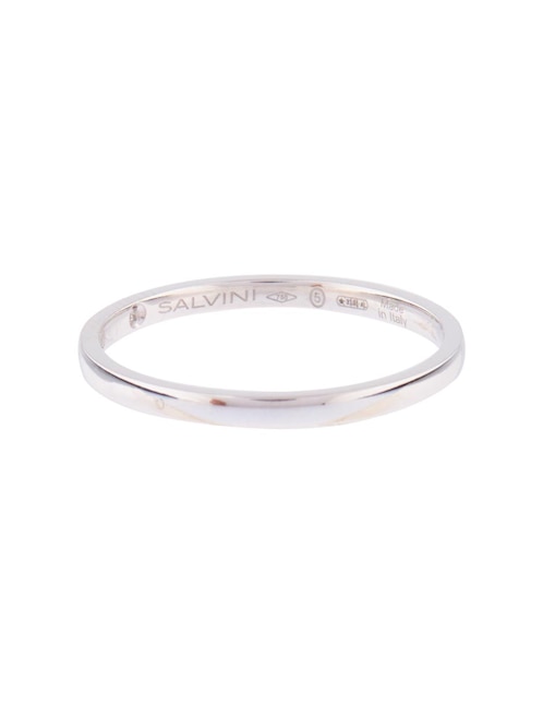 Argolla de oro blanco 18 k 1