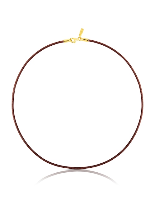 Collar Tous de piel