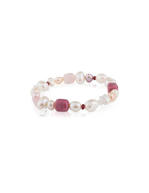 Brazalete Tous P 925 Pearls con acabado liso