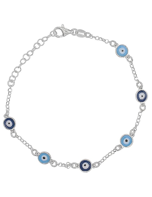 Brazalete de plata P 925 con acabado esmaltado 1