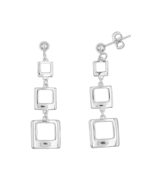 Aretes Silvex Spa de plata P 925 con acabado brillante