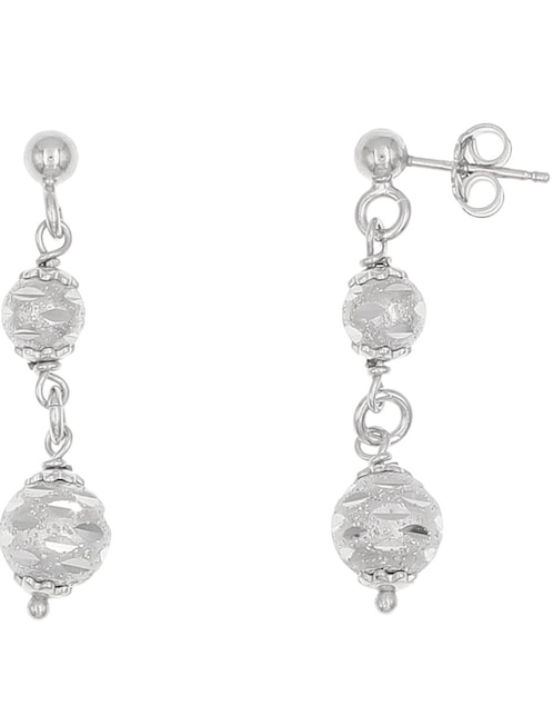 Aretes Silvex Spa de plata P 925 con acabado brillante