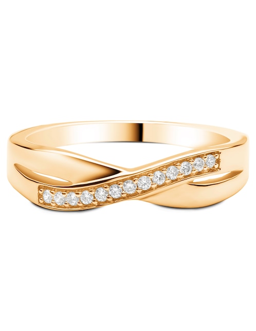 Churumbela de oro 14 k diamante 1