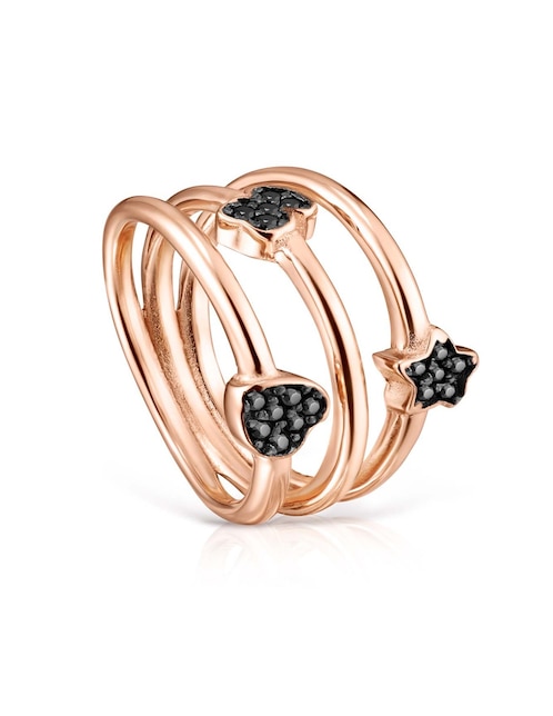 Anillo Tous Motif P 925 de plata espinela brillante