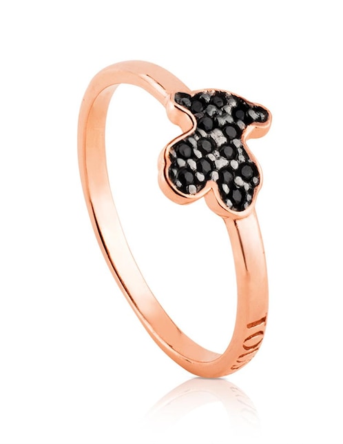 Anillo de oso Tous Motif P 925 de plata espinela pavé