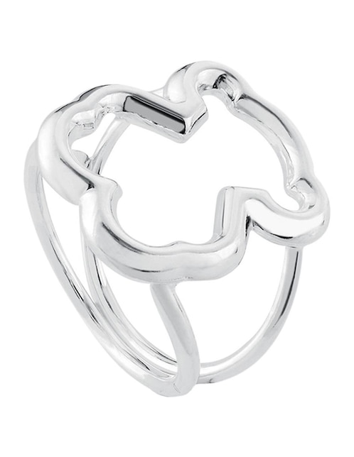 Anillo de oso Tous New Carrusel P 925 de plata pulido