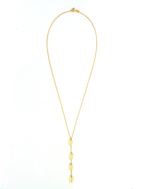 Collar Unoaerre de oro amarillo 14 K