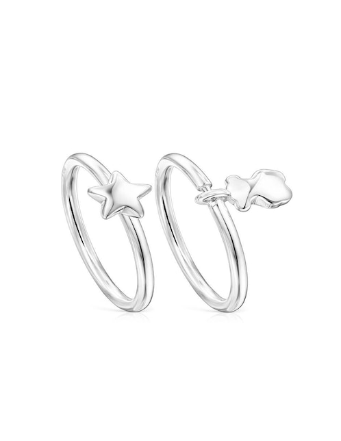 Anillo de estrella Tous Mini Icons P 925 de plata pulido
