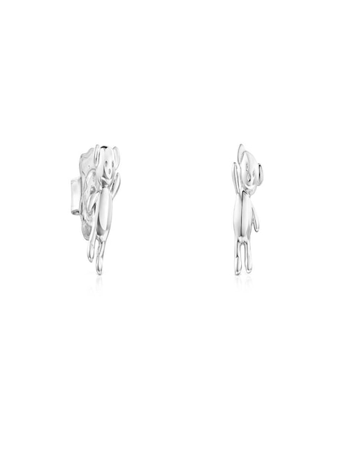 Aretes Tous de plata P 925 con acabado brillante
