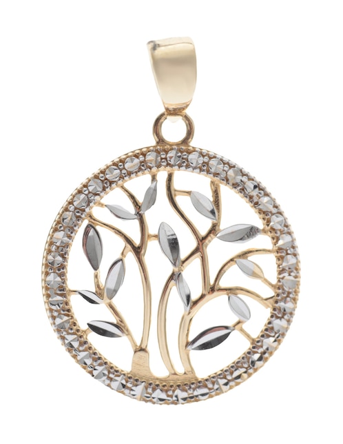 Dije circular de oro 14 K 1