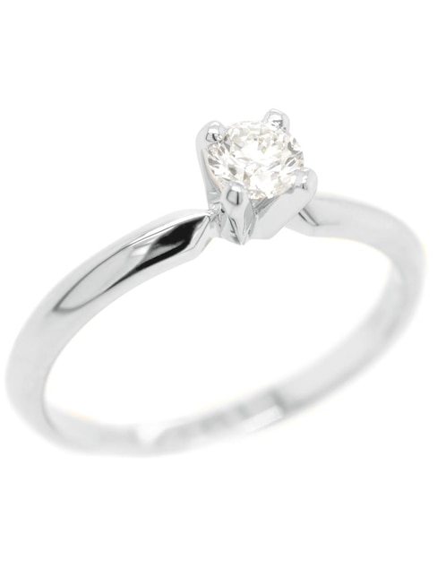 Solitario de oro 14 k Idc diamante