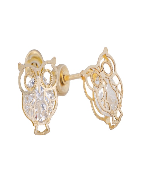 Broqueles de búho Casal de oro