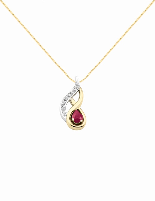 Gargantilla Fascinare Emotion de oro amarillo 14 K