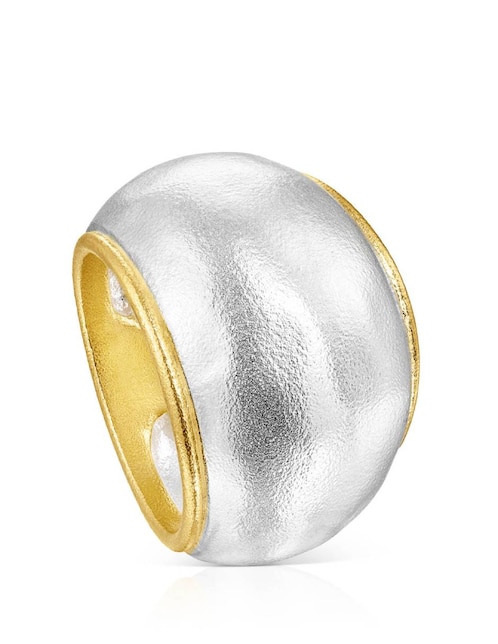 Imagen de producto Anillo Tous Luah P 925 de plata martillado
