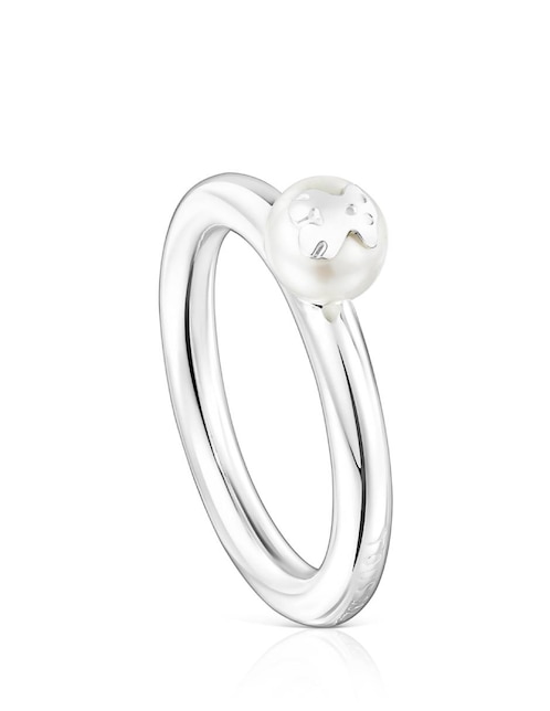 Imagen de producto Anillo Tous Icon Pearl P 925 de plata perla lustre