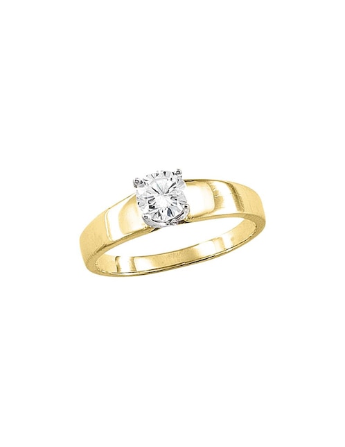 Anillo de compromiso de oro 10 k 1