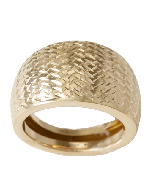 Anillo 14 k de oro pulido 1
