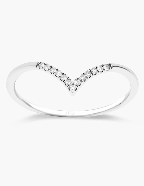 Anillo Mix and Match 18 k de oro diamante diamantado 1