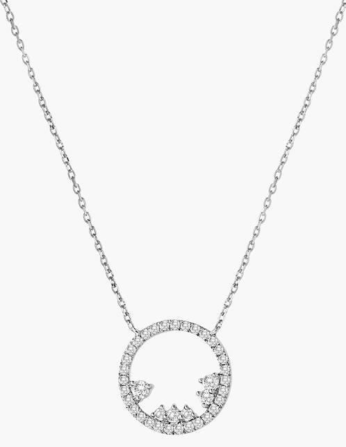 Collar Fairytale de oro blanco 18 K 1