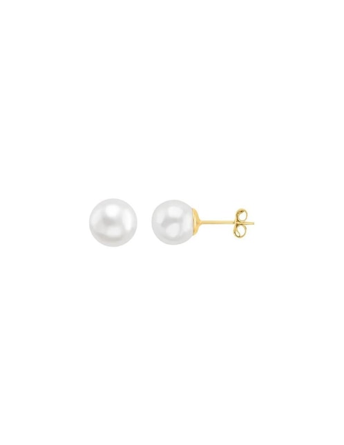 Broqueles con acabado brillante zirconia 1