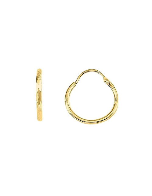 Arracadas Joyería M De Leon con acabado brillante