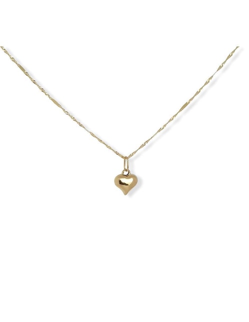 Collar de oro amarillo 14 K