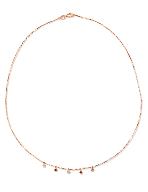 Collana Crivelli con cuore in oro bianco 18 Kt e diamanti - Compro oro