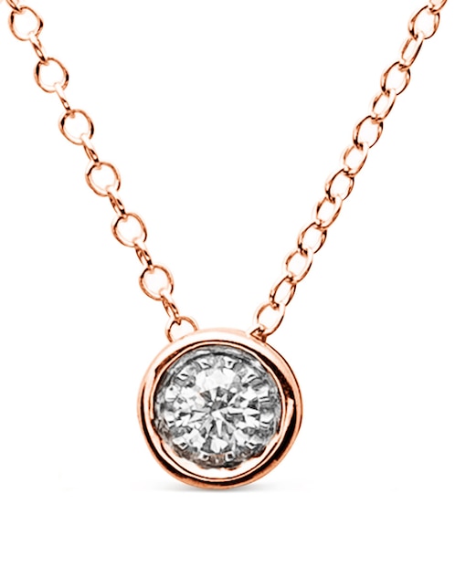 Collar de oro rosa 1