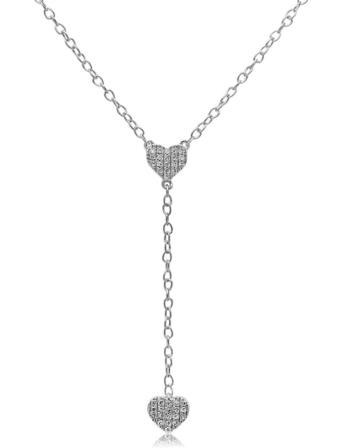 Collar de corazón de oro 14 K 1