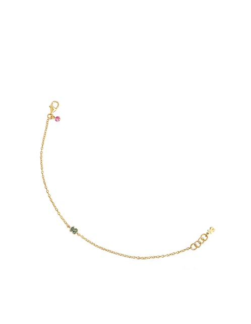 Pulsera Tous de baño de oro P 925
