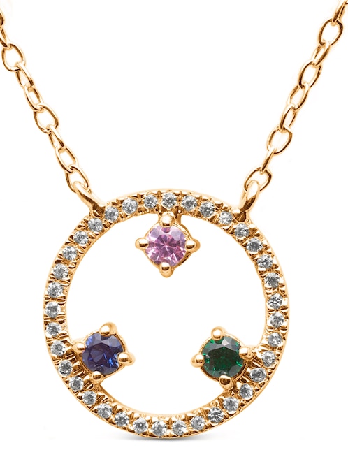 Collar de oro 14 K 1