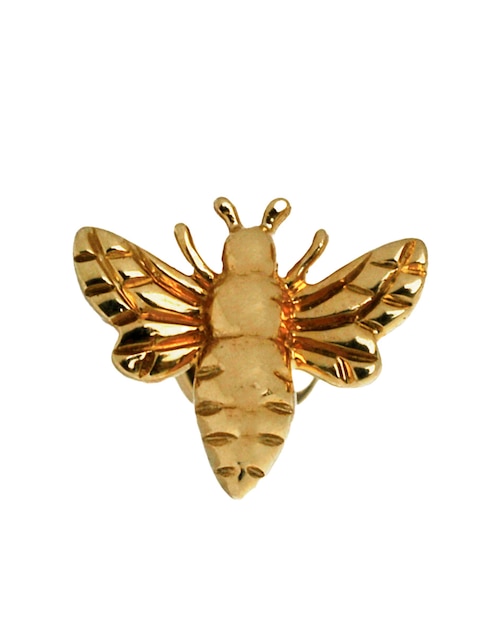 Piercing de abeja de oro amarillo 14 K con acabado brillante 1