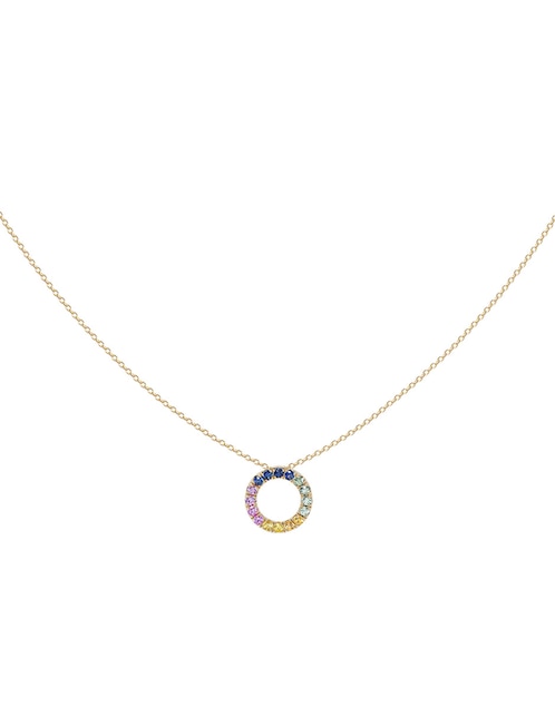 Collar de oro amarillo 14 K 1