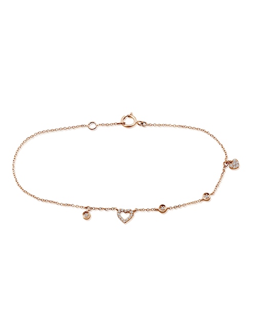 Pulsera de oro 14 K Mimi Sky con acabado pulido 1