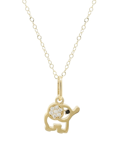 Collar de oro amarillo 14 K 1
