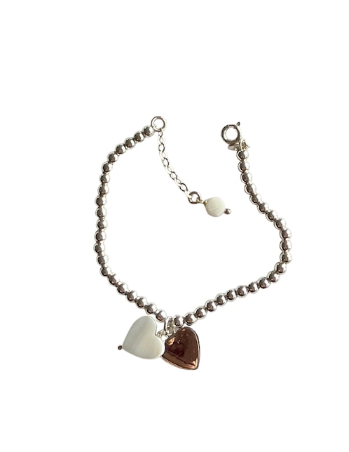 Brazalete E&N Cherny de plata con madre perla p 925 Madre Perla