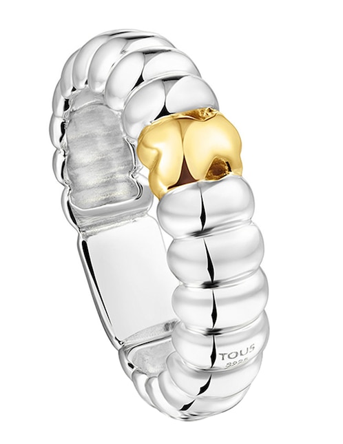 Anillo Tous Virtual garden P 925 de plata brillante