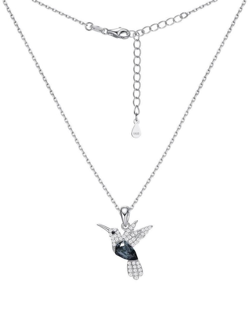 Collar de colibrí de plata esterlina / Joyería de colibrí