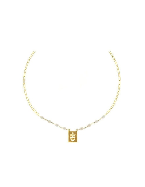 Collar Ablime Joyería de baño de oro