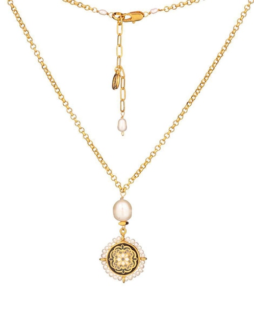 Collar Ablime Joyería de baño de oro