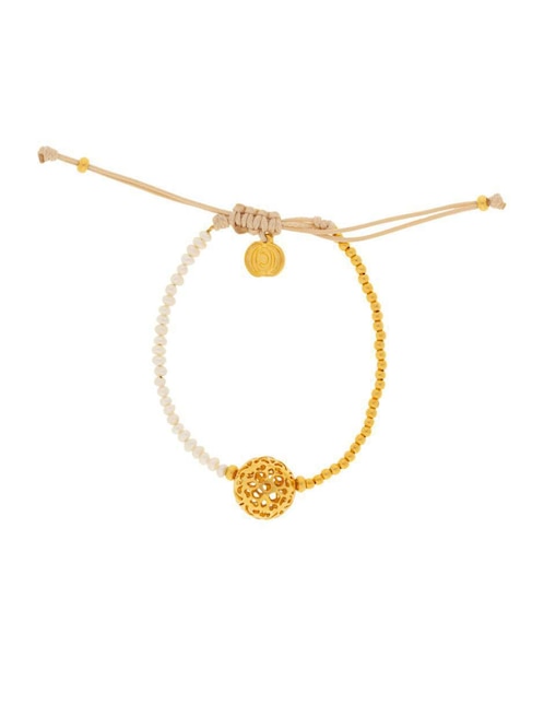 Pulsera Ablime Joyería de baño de oro Ablime Perlas