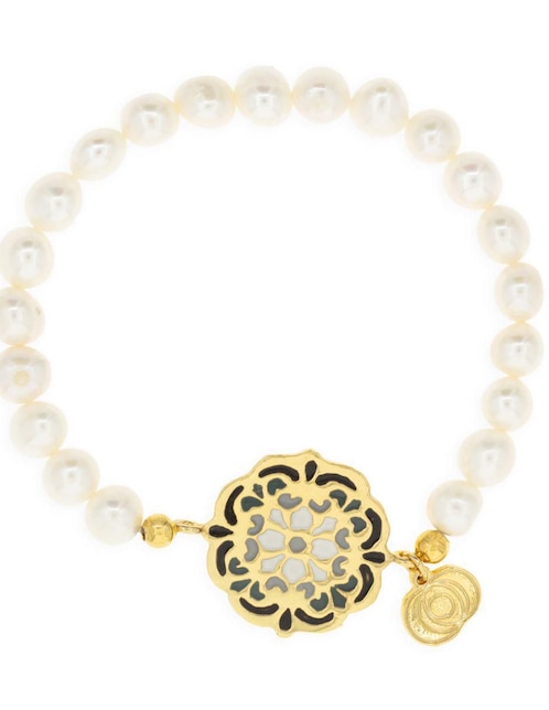 Pulsera Ablime Joyería de baño de oro Ablime Perlas
